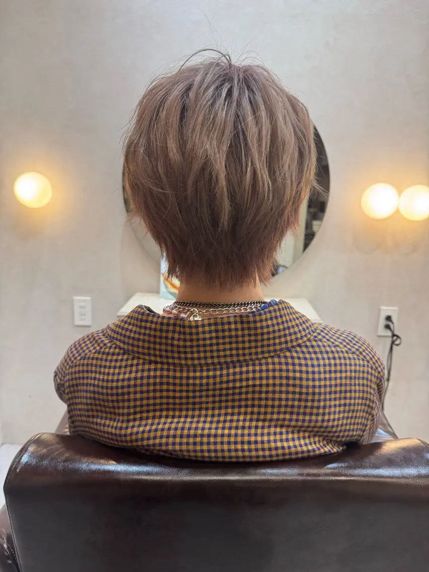 カラー メンズ カット ヘアカラー トリートメント AKI 🐉のヘアスタイル