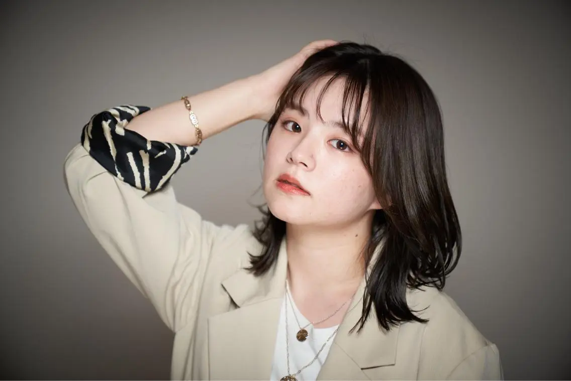 ミディアム カラー 髪質改善ストレート 中林優太のヘアスタイル