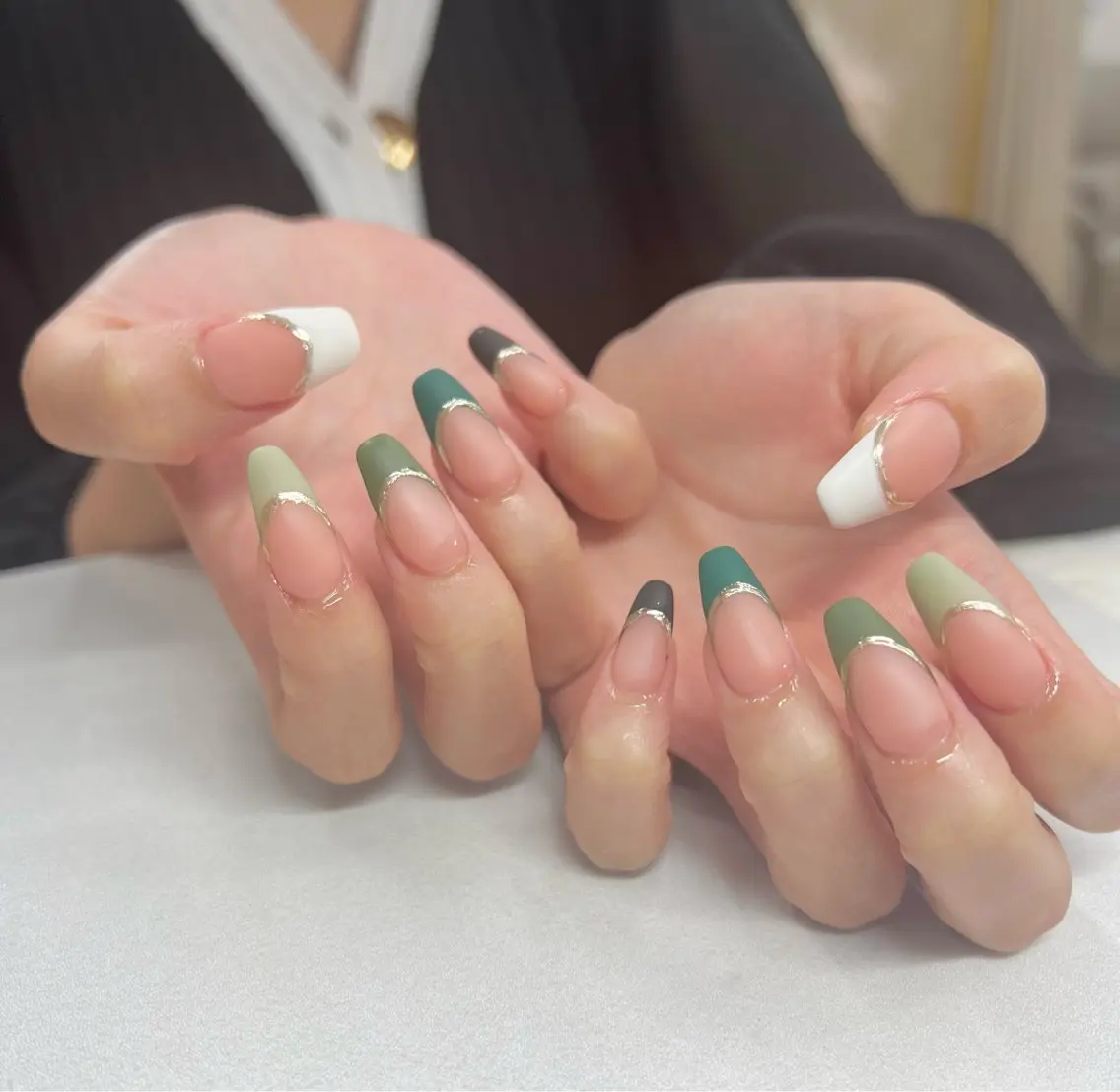 ネイル AISAフィル× ハードモチ最強のネイルデザイン