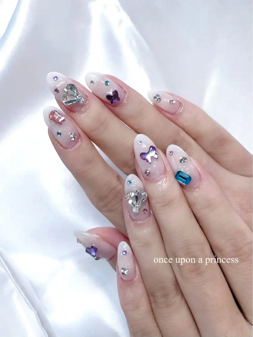 ネイル ハンドネイル Once upon a princessのネイルデザイン
