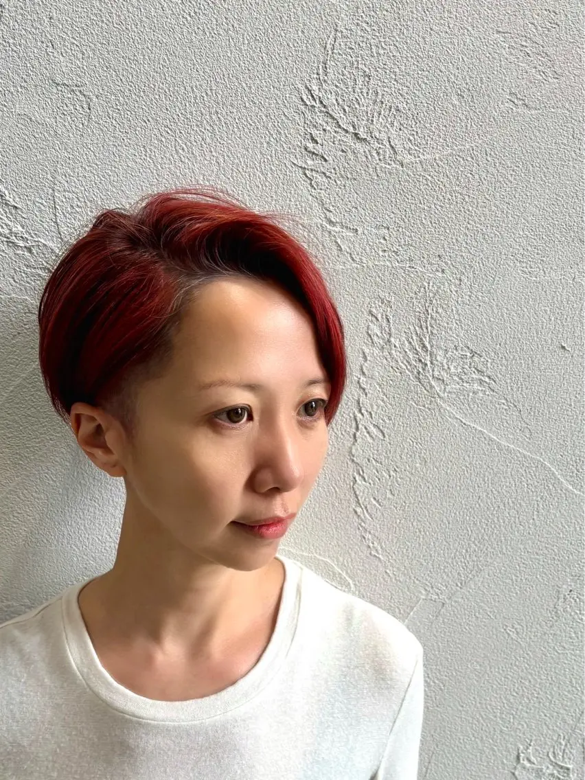 ショート ハンサムショート ショートヘア シルエット重視✂︎ 髙橋　盾のヘアスタイル