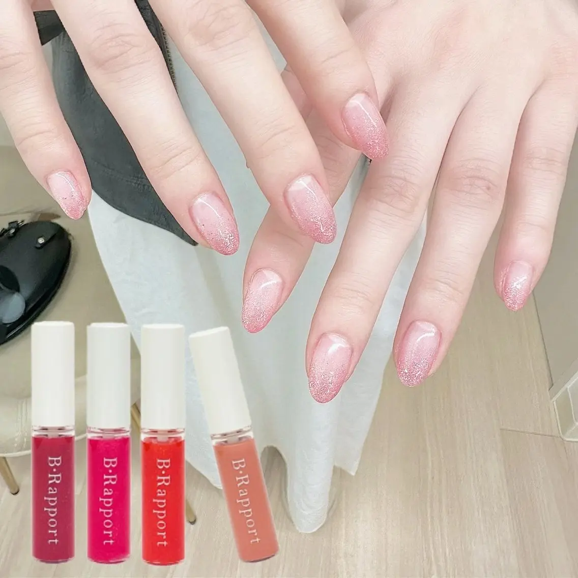 ハンドorフット【オフなし】💅シンプルコース💅リップ付き💄の写真