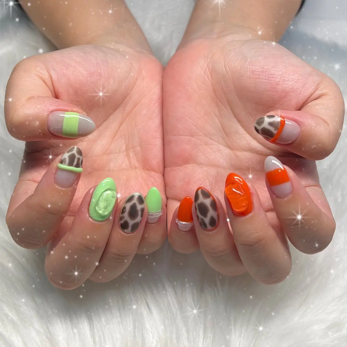 ネイル ハンドネイル spica nail meguのネイルデザイン