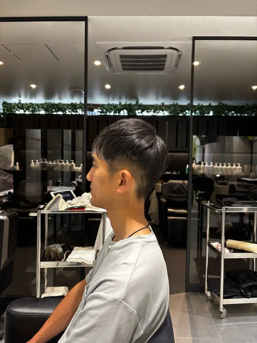 ショート メンズ 刈り上げ 森田 葵葉のヘアスタイル