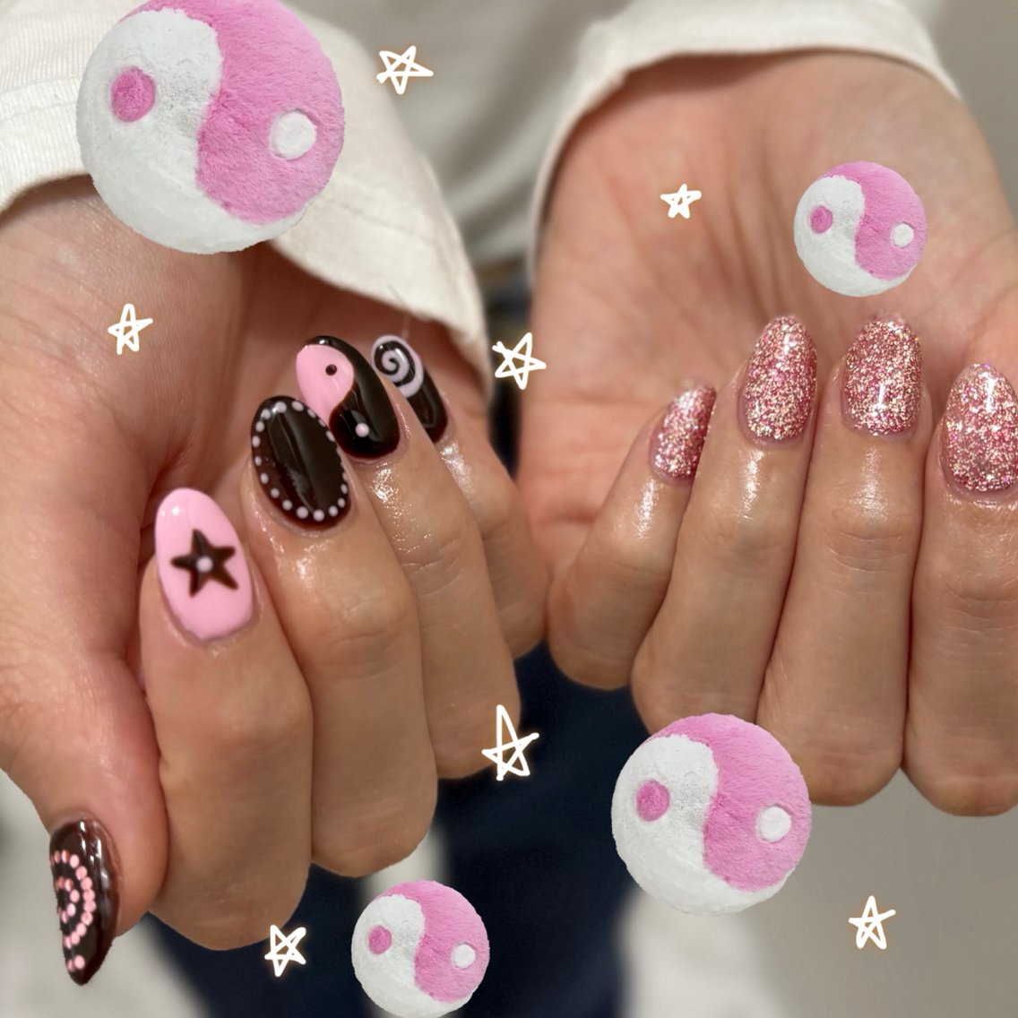ネイル マグネットネイル メンズネイル ニュアンスネイル ワンカラーネイル シンプルネイル ハンドネイル あいり┊︎金山┊︎ 個性派・POPネイルのネイルデザイン