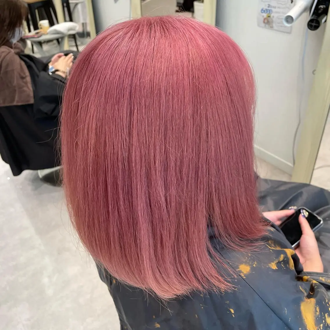カラー ハイトーンカラー ピンクカラー ヘアカラー ピンクカラー🎀/ ミルクティー🍼花音のヘアスタイル