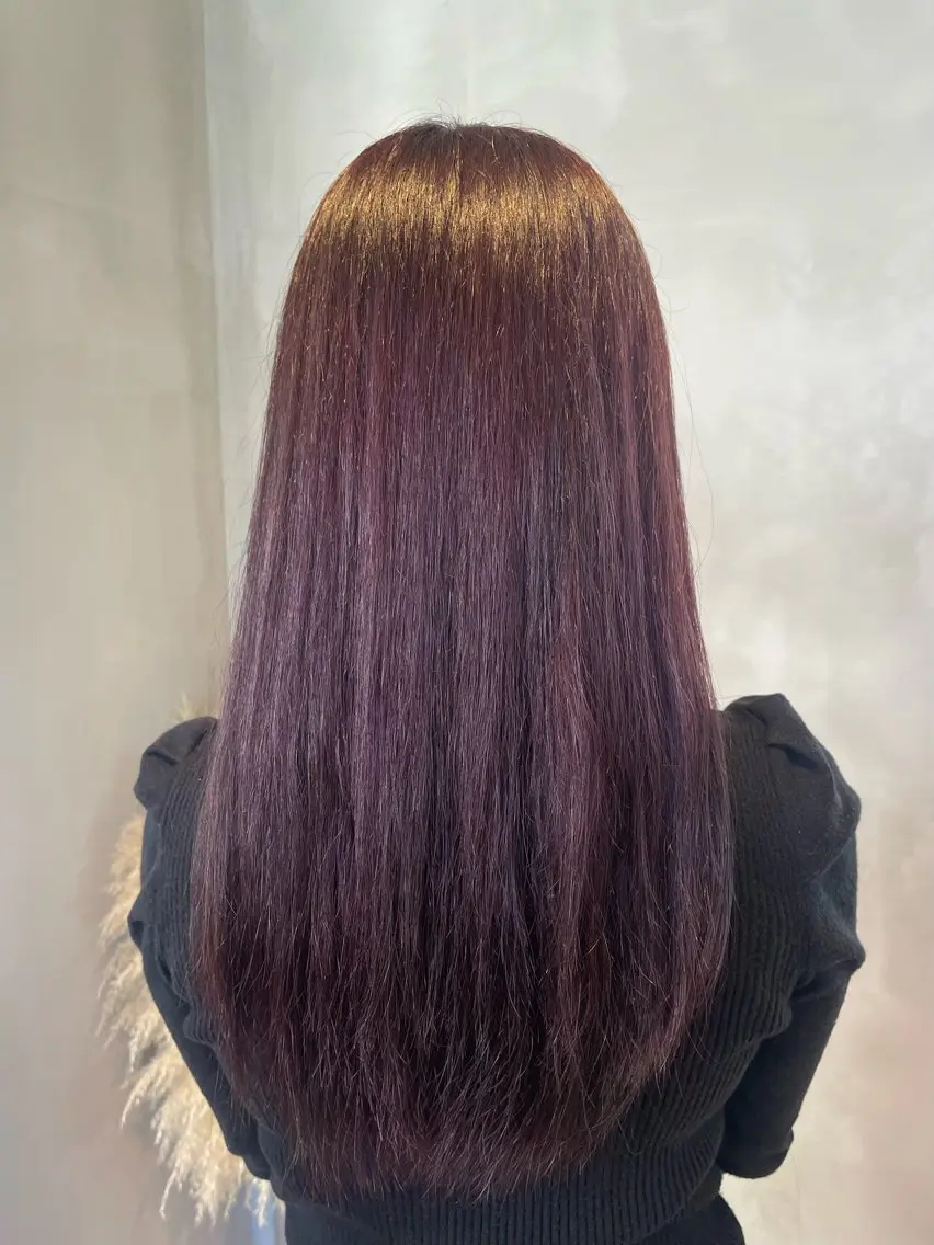 カラー 小笠原 愛菜のヘアスタイル