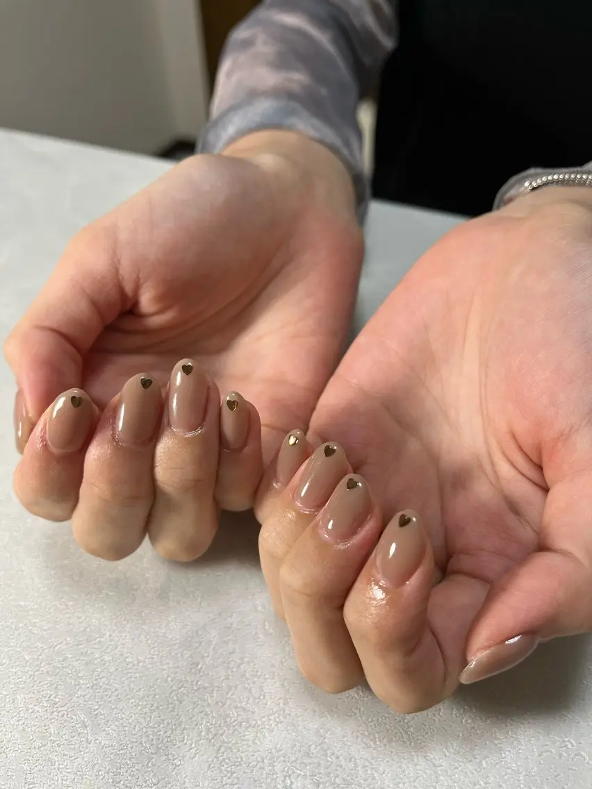 ネイル ハート SAKU nail 作島茜のネイルデザイン