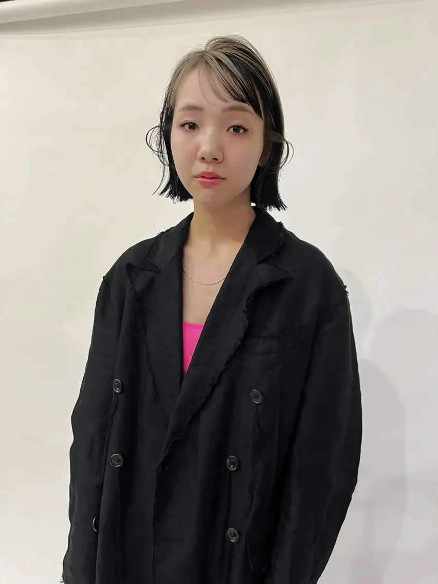 ショート かわい りほのヘアスタイル