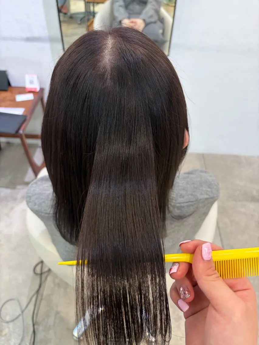 カラー ブラウンカラー 宮原 しおりのヘアスタイル