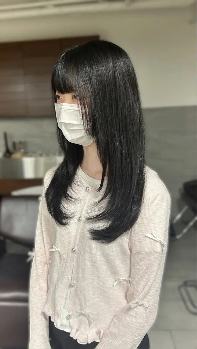 ロング カットモデル募集/ カマダ マユリ/桂駅のヘアスタイル