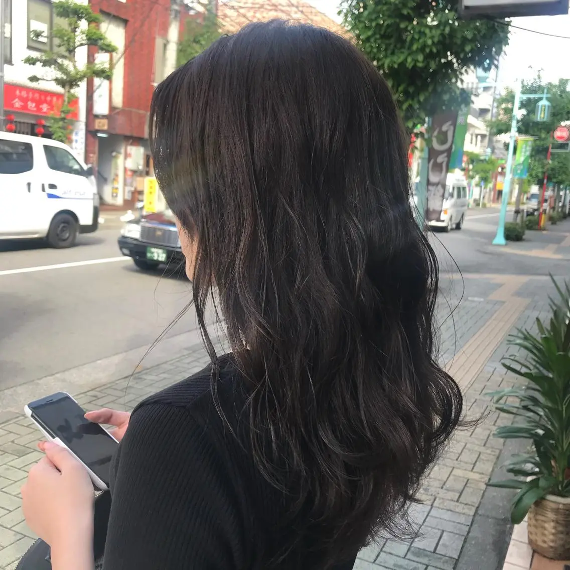 ミディアム 緑川 瑞穂のヘアスタイル