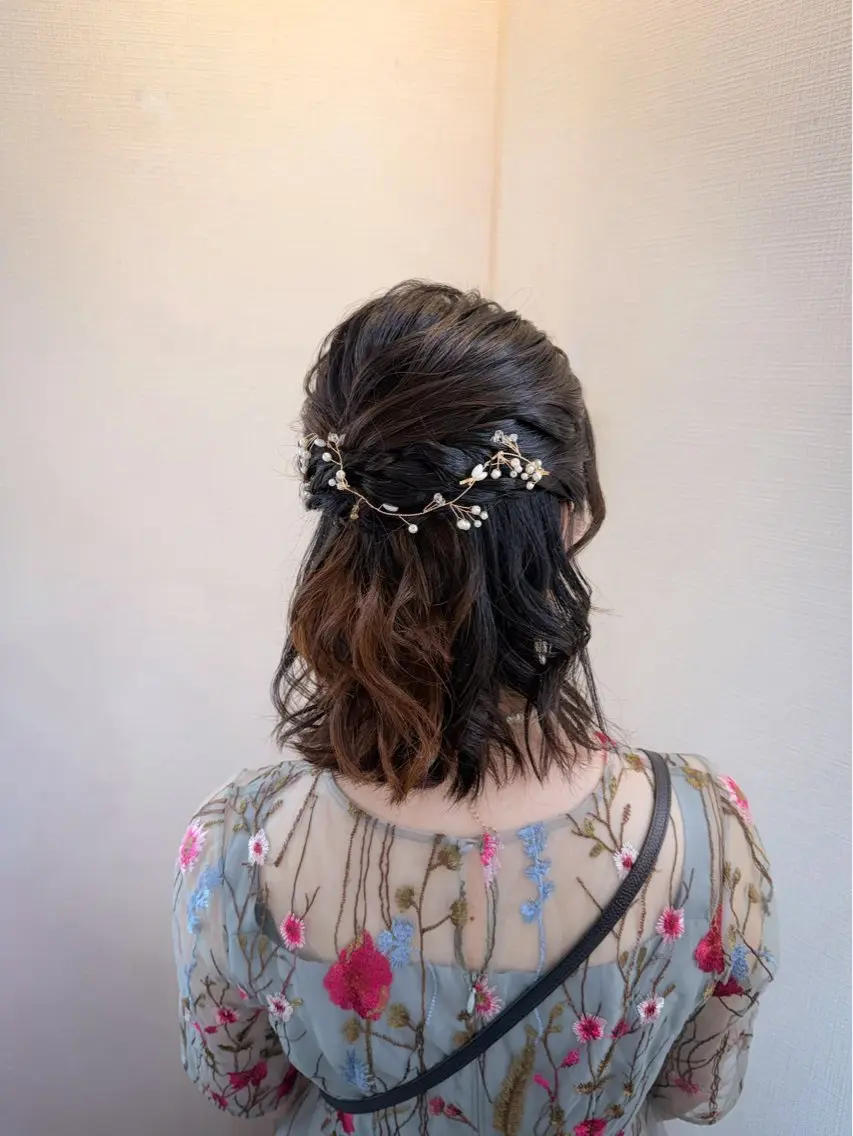ヘアアレンジ ヘアセット hair make もりした ゆうのヘアスタイル