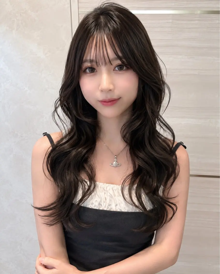 ロング カラー ヘアアレンジ 🩰艶髪ワンカラー／ 大宮/はるあ🩰🏹のヘアスタイル