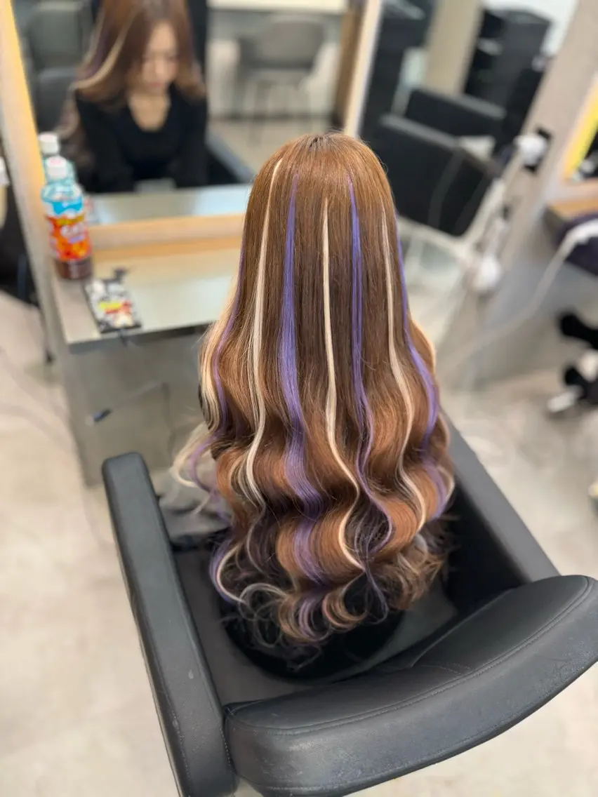 ロング カラー エクステ ロング ギャルの女神/ Shionのヘアスタイル