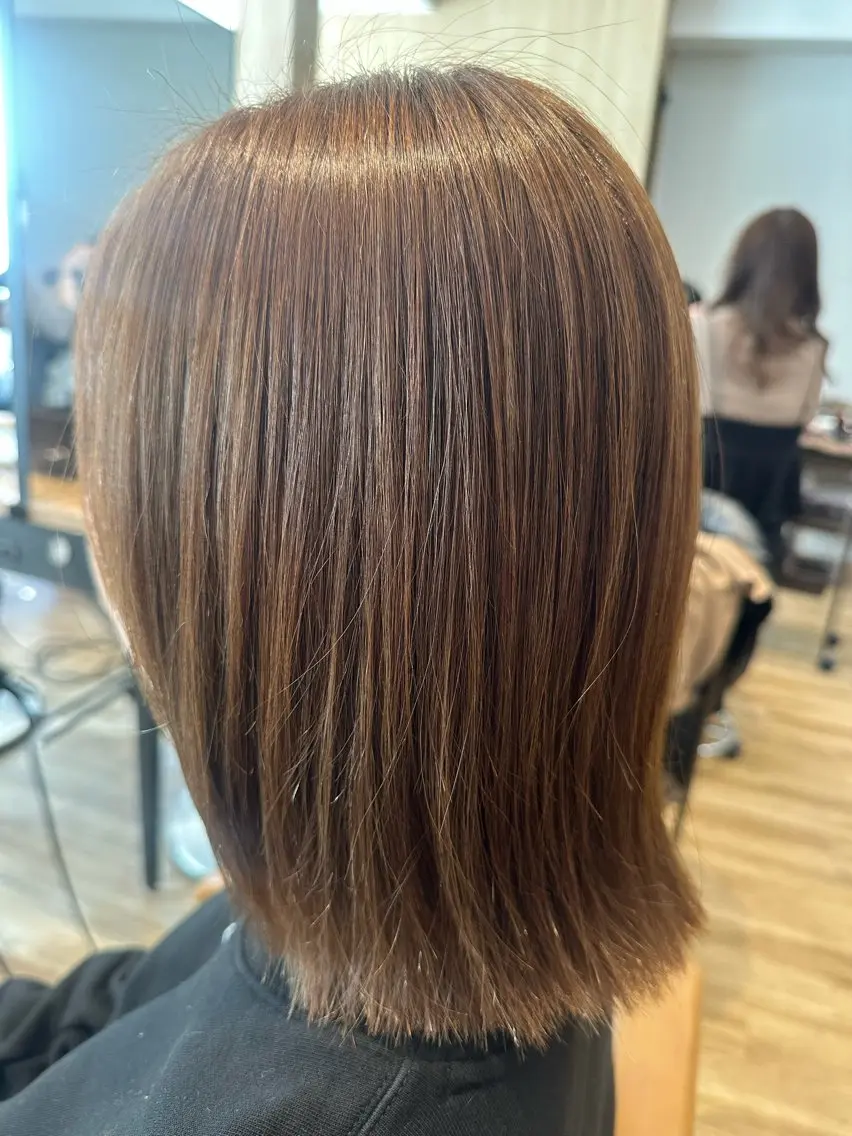 ミディアム カラー ヘアカラー トリートメント ✨✂️Nori ✂️✨のヘアスタイル