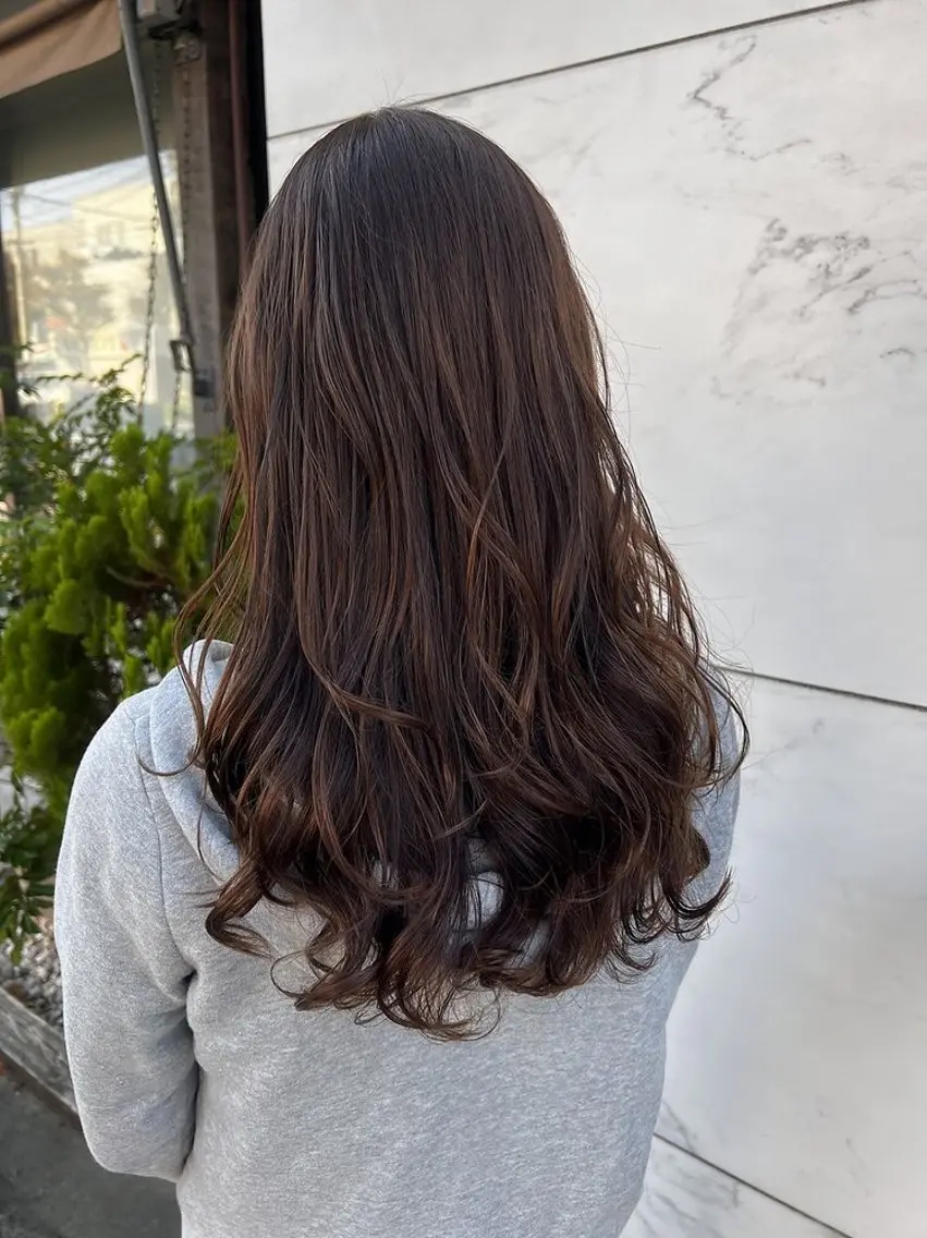 パーマ デジタルパーマ 山田 麻海のヘアスタイル
