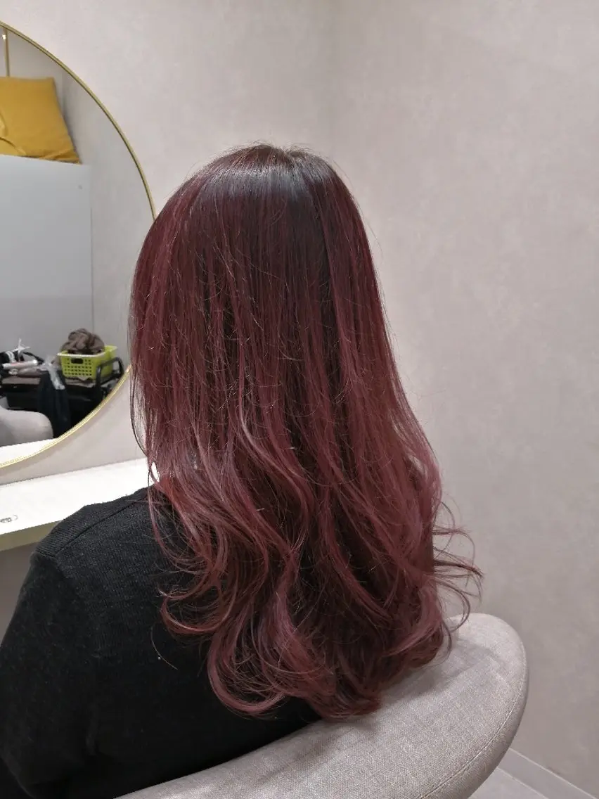 カット ヘアカラー トリートメント 透明感カラー☆　野崎 誠一郎のヘアスタイル