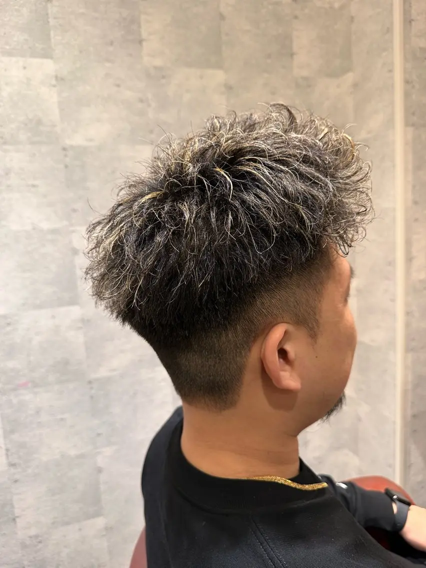 ショート カラー メンズ カット メンズ特化⭕️ メンズ限定マサトのヘアスタイル