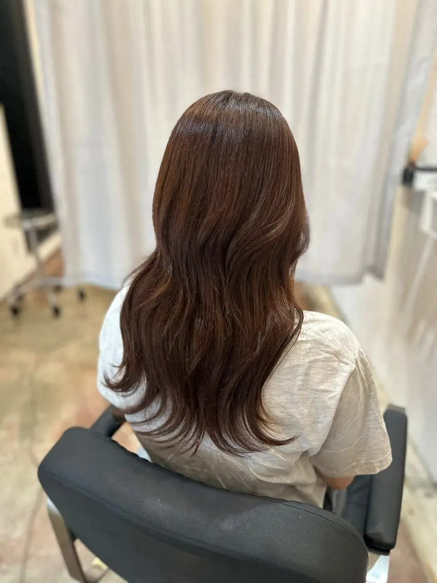 カラー 大澤 菜奈子のヘアスタイル