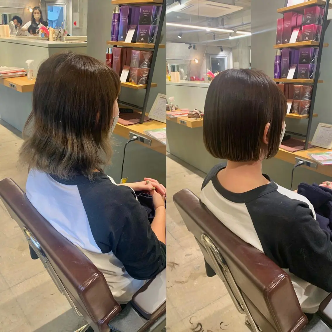 ショート ヘアアレンジ 七原 海夕のヘアスタイル