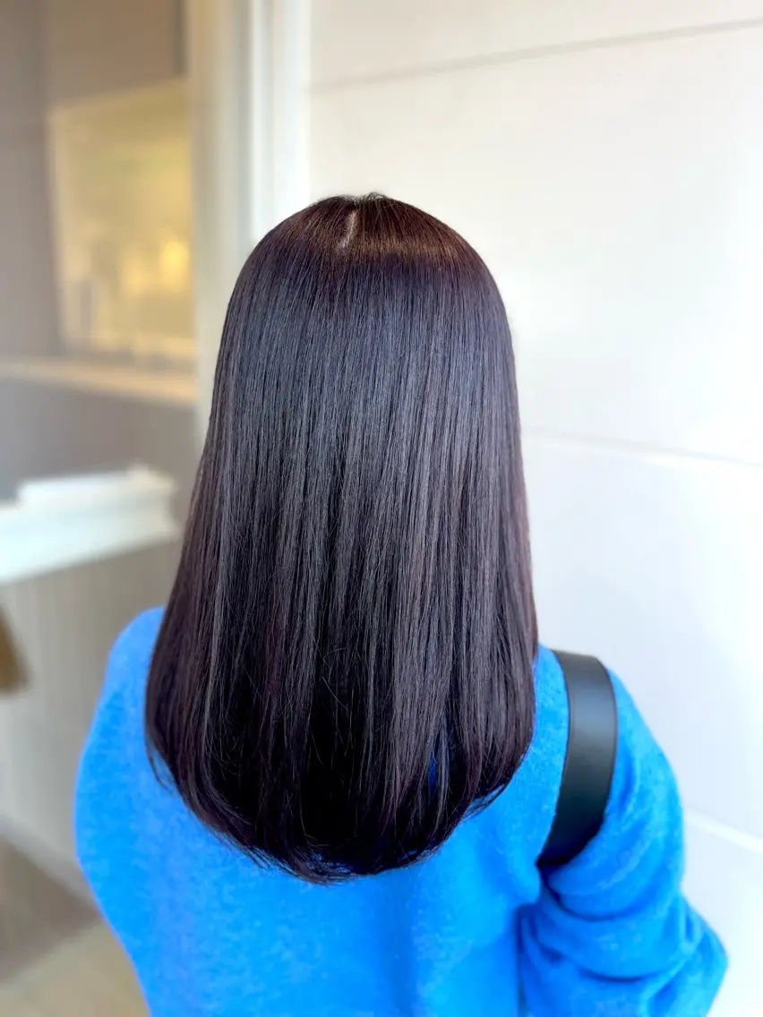 ロング カラー 佐藤 華音のヘアスタイル