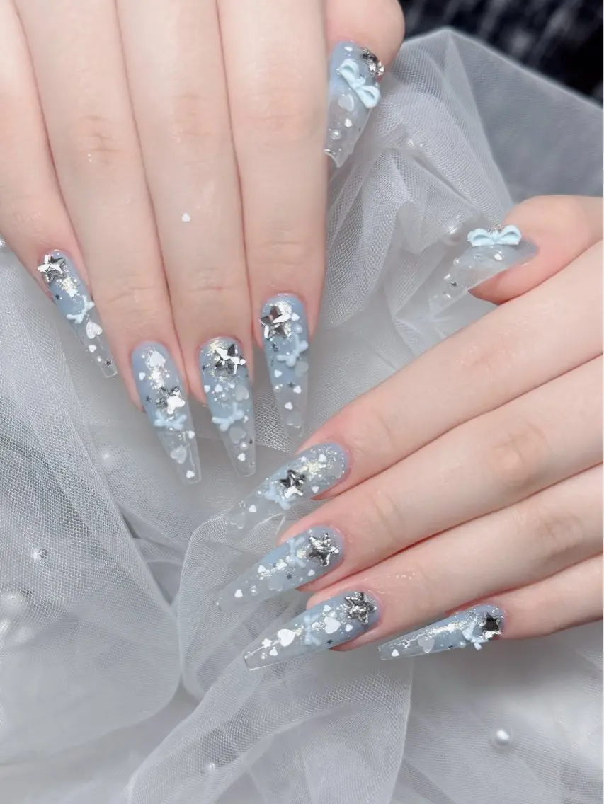 ネイル アートネイル 韓国ネイル 持ち込み ワンホンネイル ハンドネイル Lenie Nail Salonのネイルデザイン