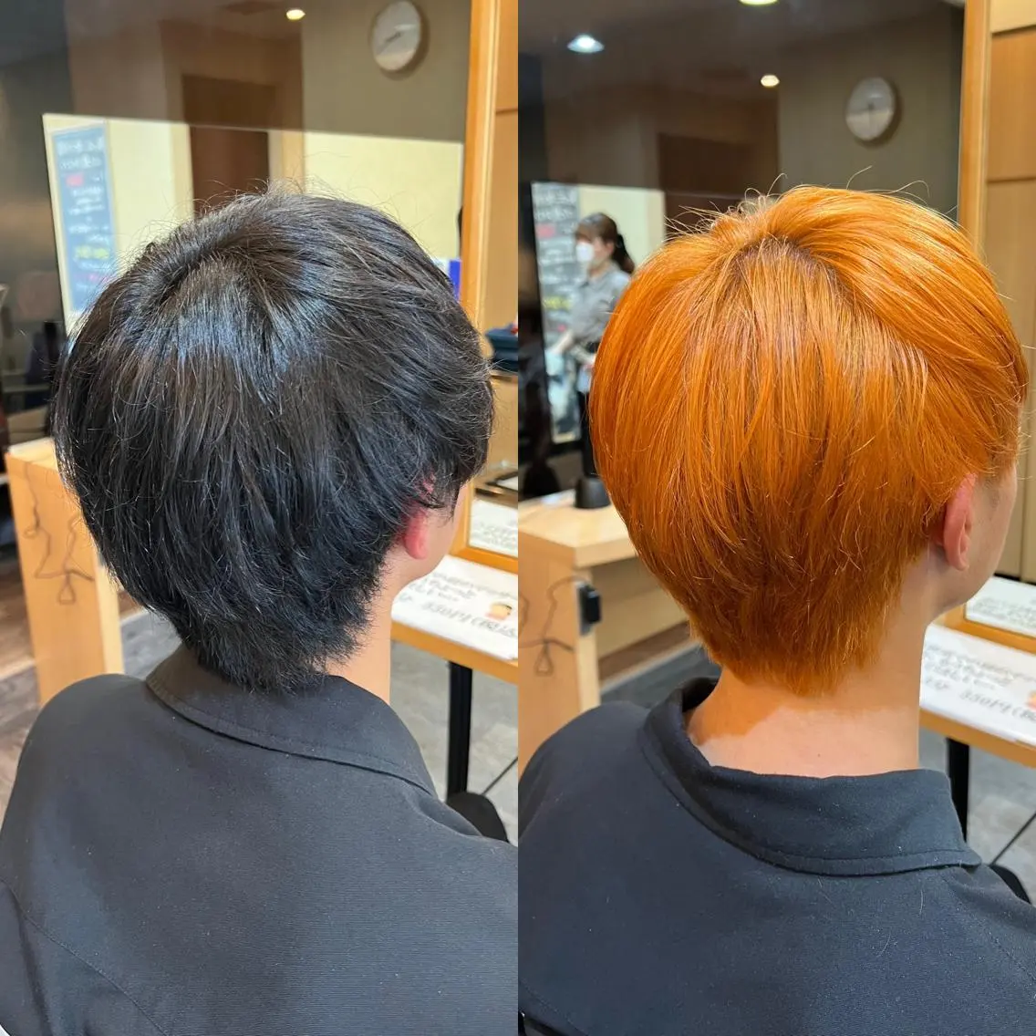 ショート カラー メンズ 美容室 LA BEAU大塚店のヘアスタイル