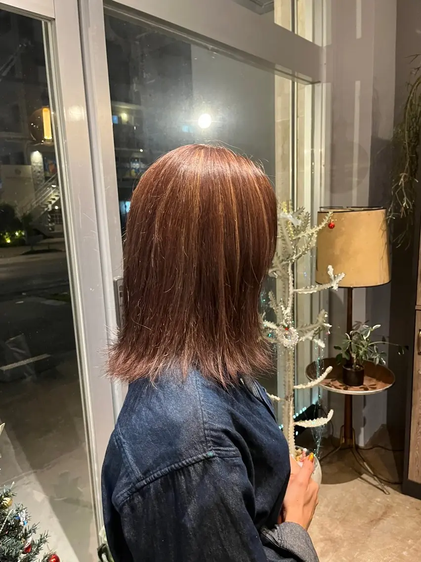 ミディアム ハイライト hair ruup/ 🫧こすずのヘアスタイル