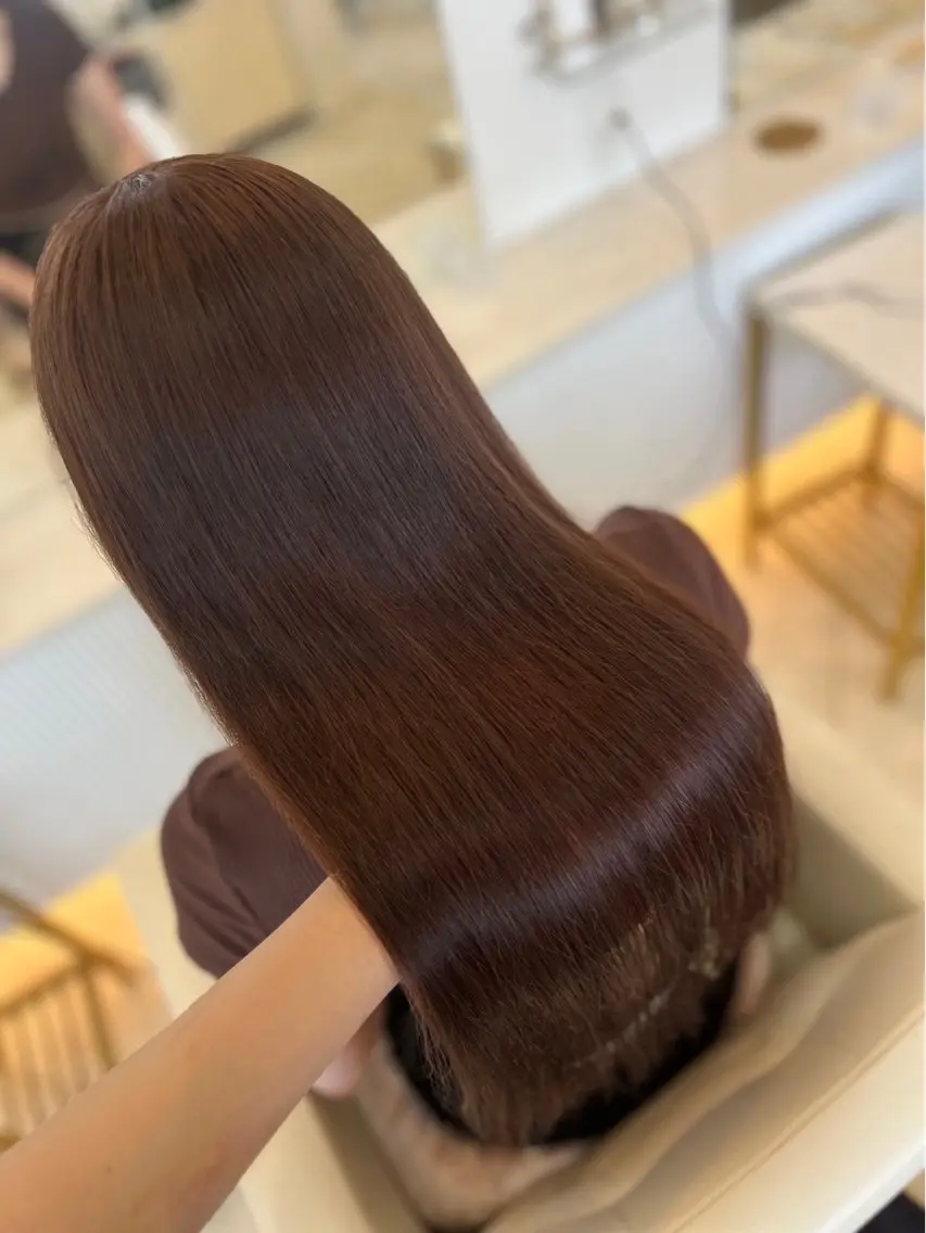 ロング 髪質改善 トリートメント 高野 慧成のヘアスタイル
