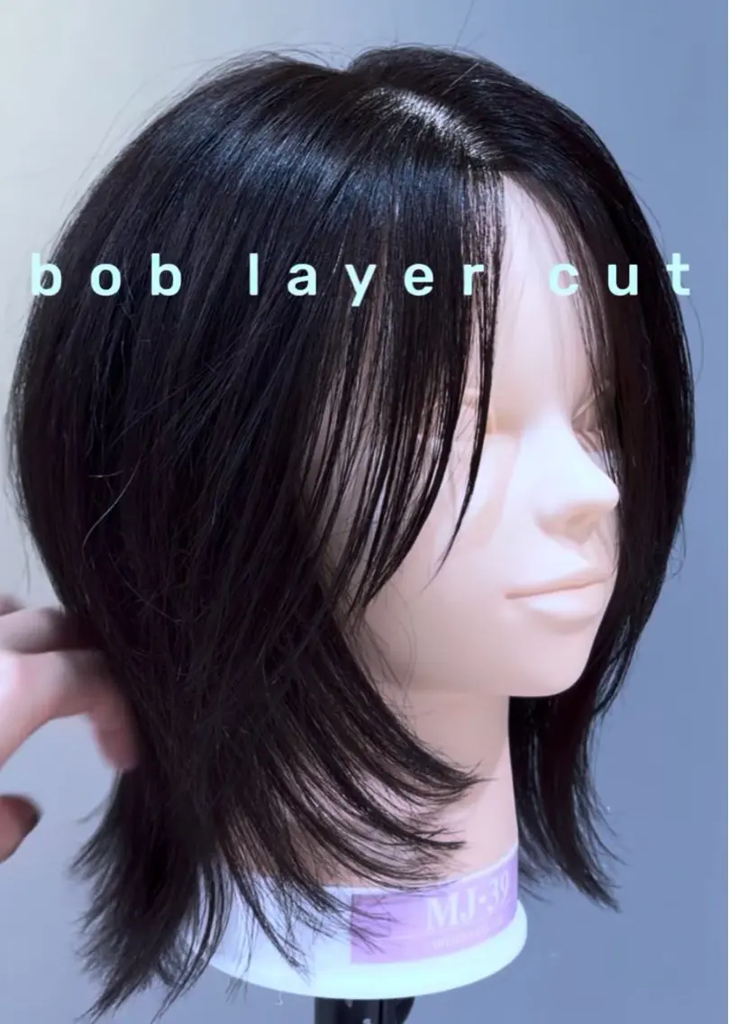 ミディアム 真下 瑞歩のヘアスタイル