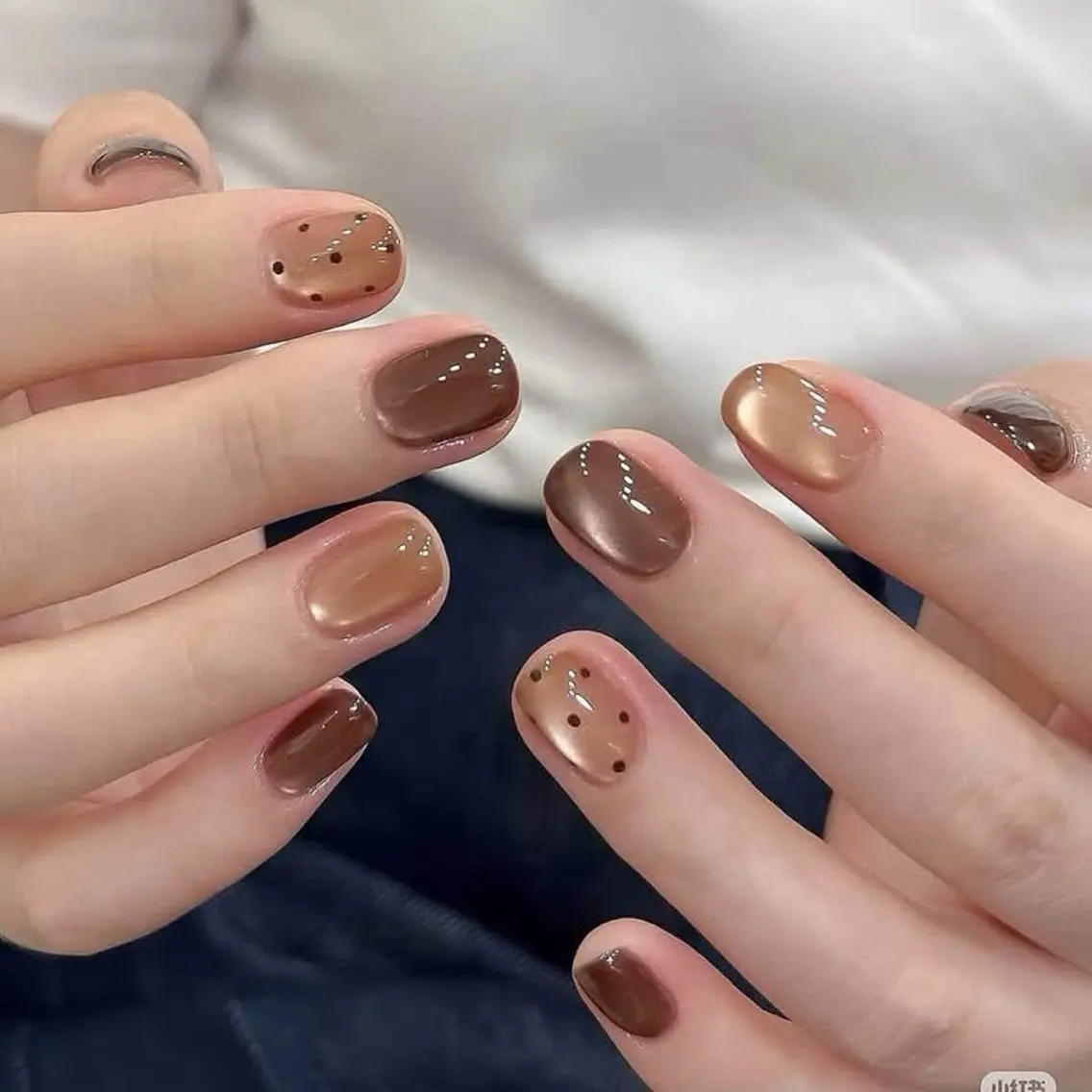ネイル チークネイル フットネイル フレンチネイル グラデーション 韓国ネイル YUKI NAILのネイルデザイン