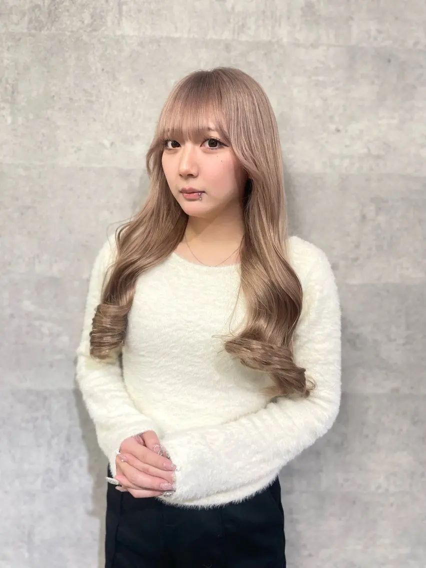 カラー ヘアカラー yasuハイトーン/ デザインカラーのヘアスタイル