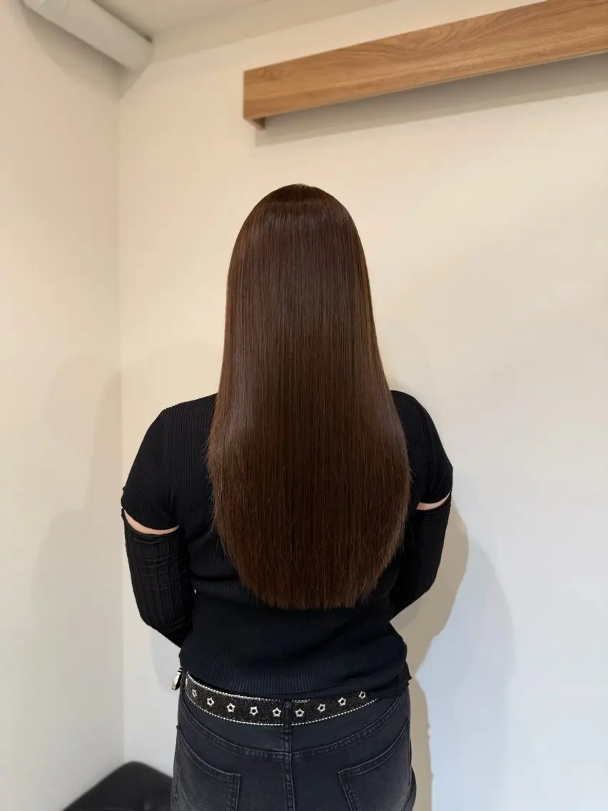 カット ヘアカラー トリートメント ヘッドスパ 💇🏻‍♀️結/ 川崎美容師のヘアスタイル
