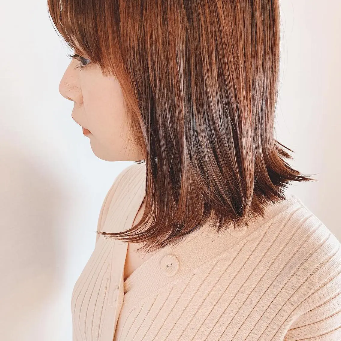 ミディアム カラー 中川 竜誠のヘアスタイル