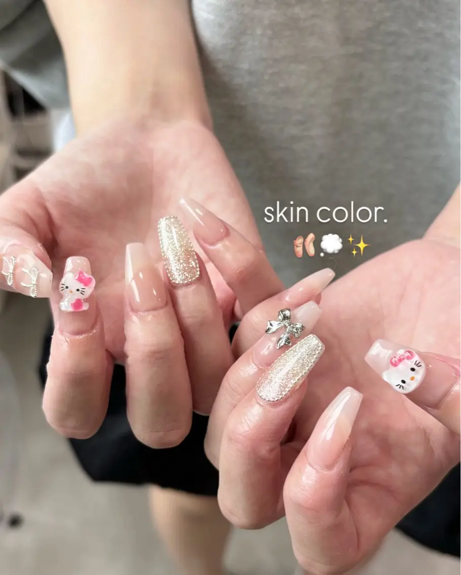 ネイル ハンドネイル 🤎Two ERI🤎のネイルデザイン