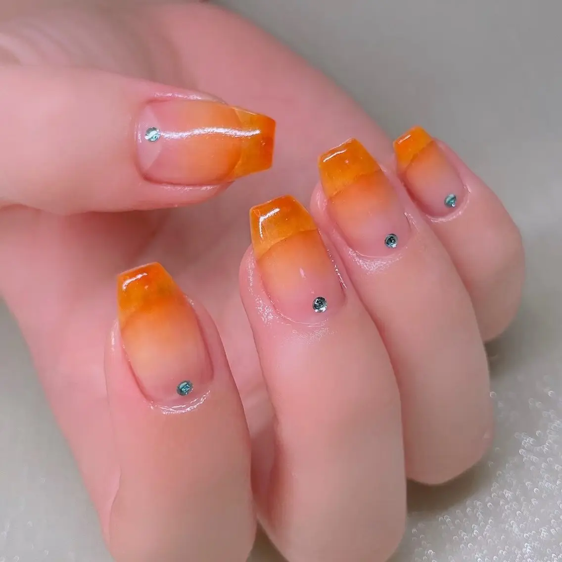 ネイル ストーンネイル ハンドネイル Nailist suzuのネイルデザイン