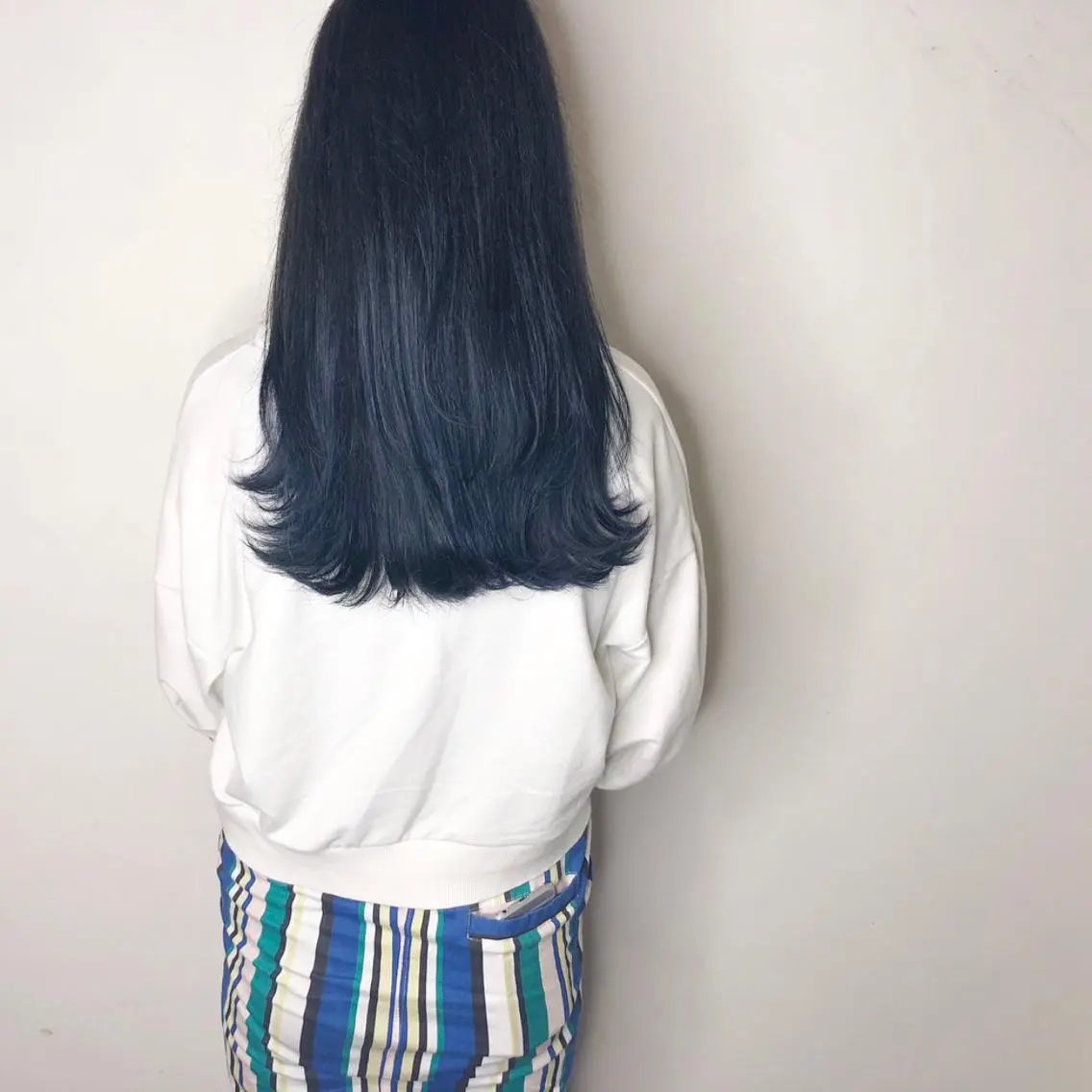 ロング カラー カラーモデル募集中 美容室ハピスのヘアスタイル