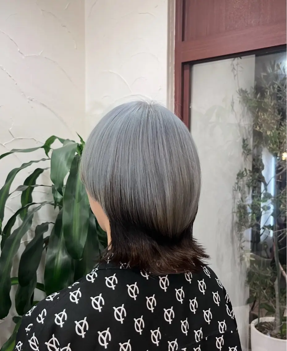ショート ヘアカラー トリートメント ヘッドスパ 角田 満帆のヘアスタイル