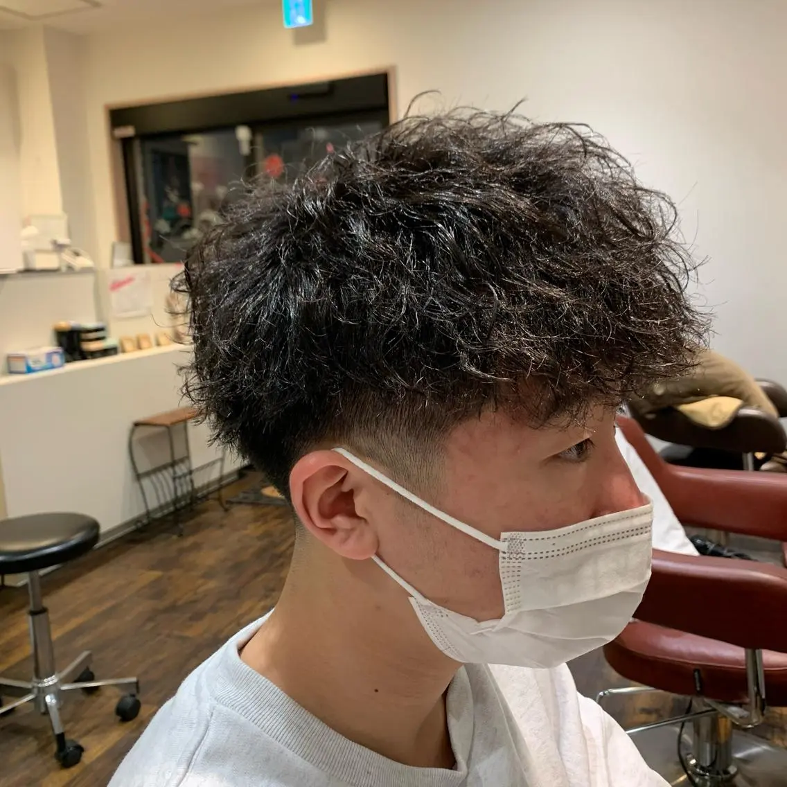 メンズ マッシュ 門脇 雅斗のヘアスタイル