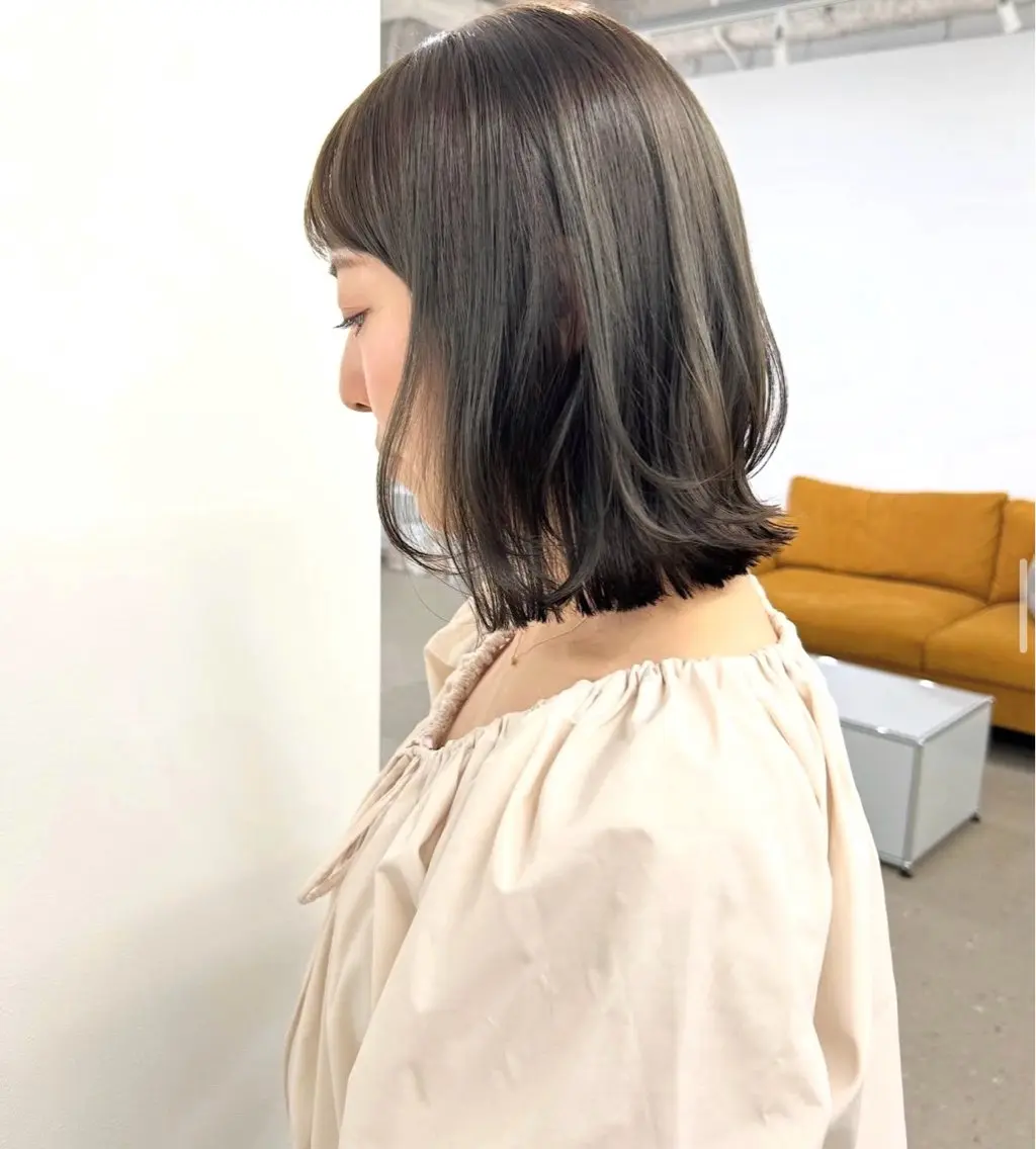 カラー ヘアカラー 松本 ゆらのヘアスタイル