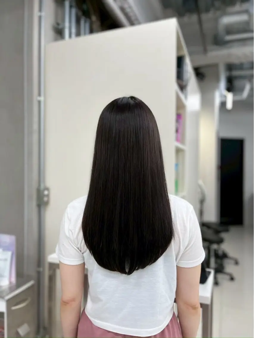 ロング カラー 無料カラーモデル募集 ALIVE髙橋賢世のヘアスタイル