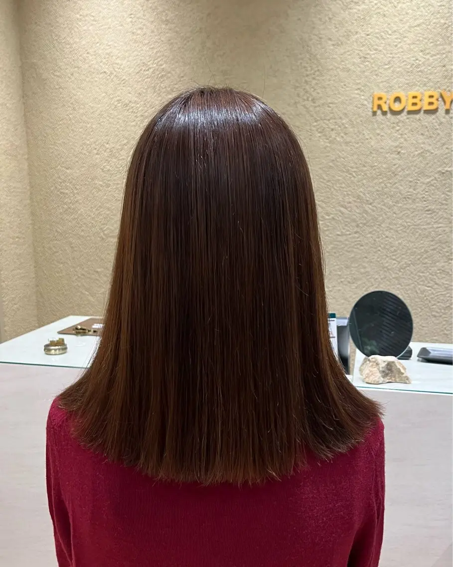 パーマ ストレートパーマ パーマ 縮毛矯正 縮毛矯正/カラー 募集中  蓮太朗のヘアスタイル