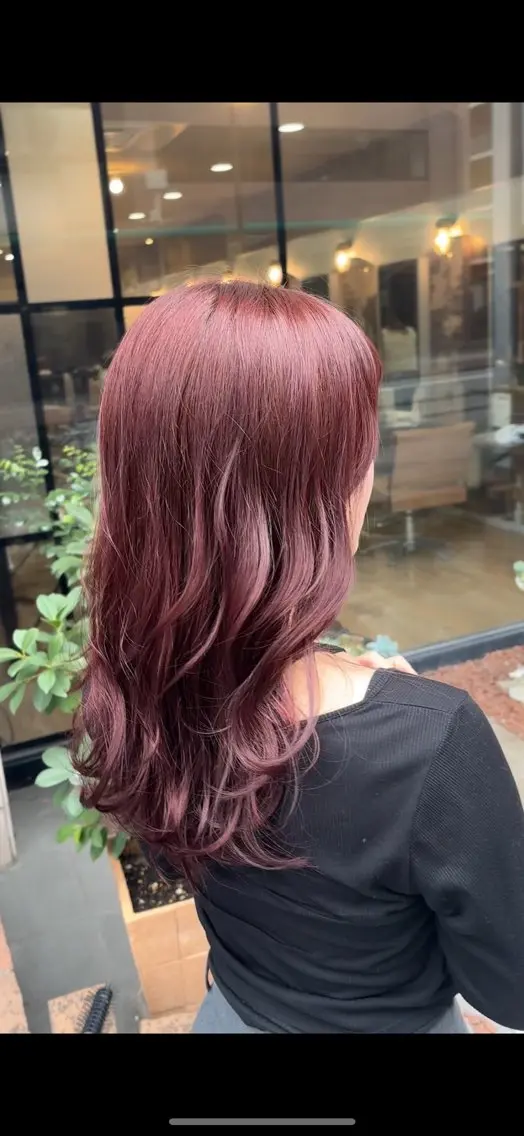 ミディアム カラー ヘアカラー SHIAN 八王子👼鬼塚さやかのヘアスタイル