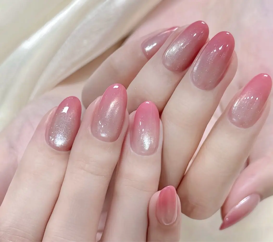 「最新」水光マグネットベース+カラーグラデーション🩵🩷の写真