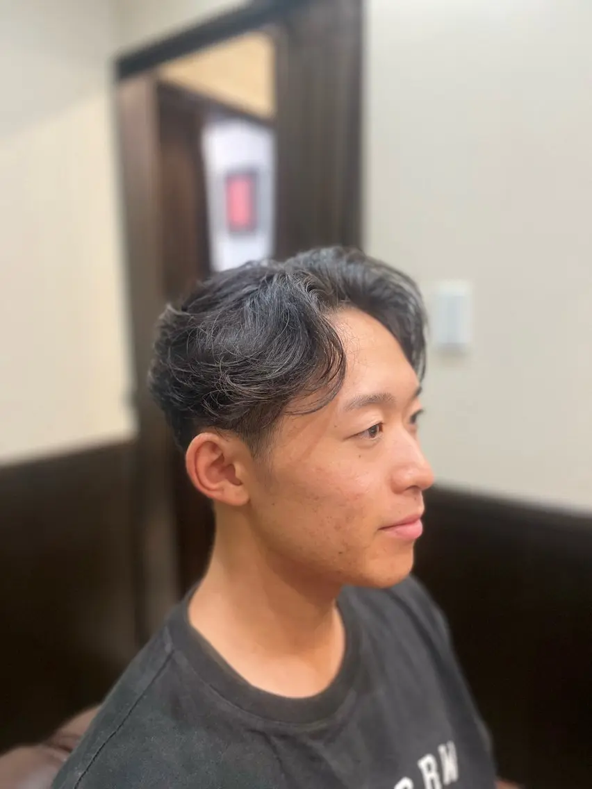 ミディアム 北川和歩 /メンズカットのヘアスタイル