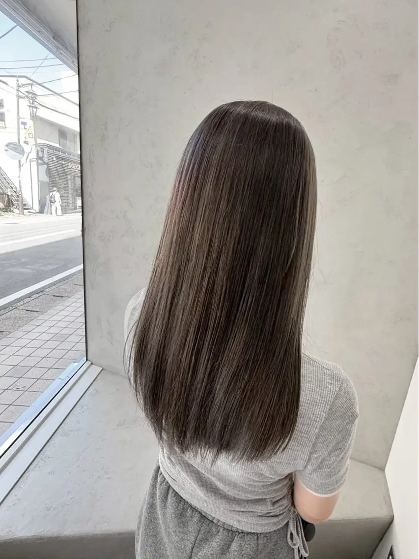 ロング カラーモデル募集☆ 山村梨香のヘアスタイル