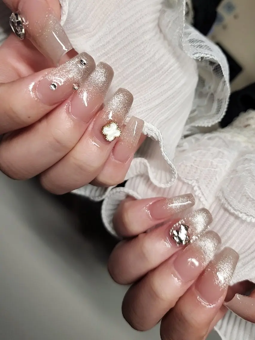 『持ち込みデザイン』＆10本長さ出し💛　　パーツ付け放題の写真