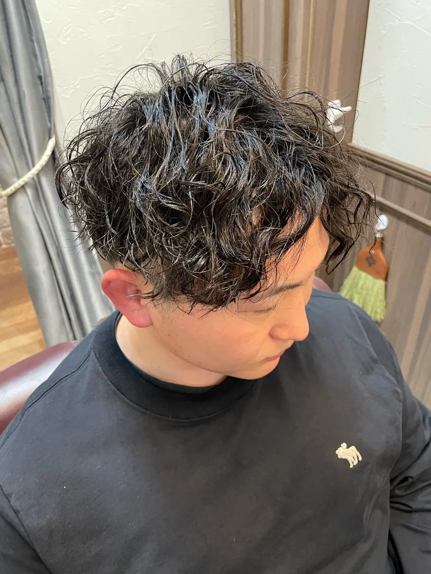 ショート カット パーマ ツイスパ☆越智 新一郎のヘアスタイル