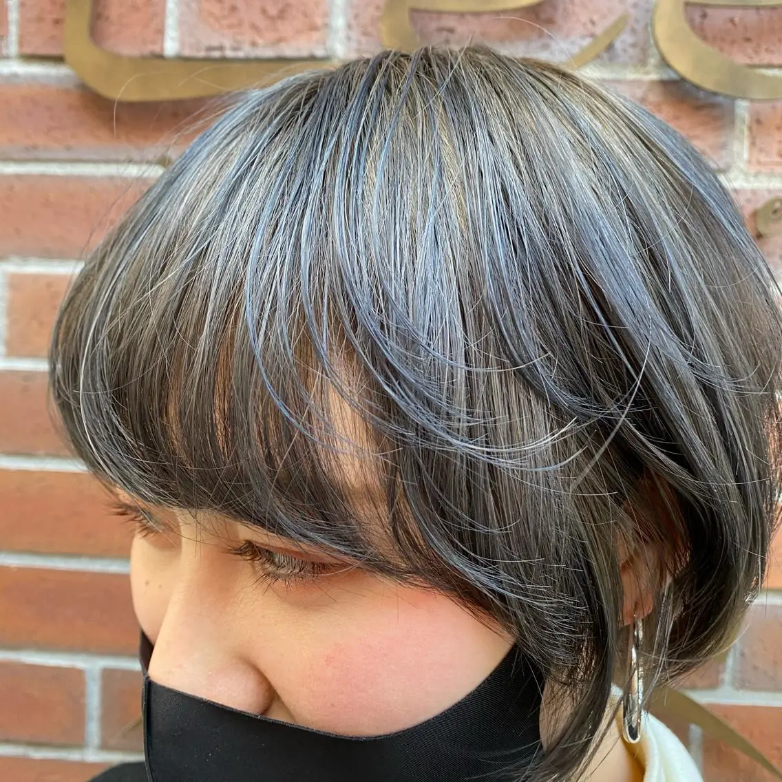 カラー 透明感カラー Erina レイヤー/似合わせ♡のヘアスタイル